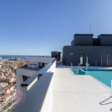 Malaga Skyline 1 Pool & Parking Free Apartment Ngoại thất bức ảnh