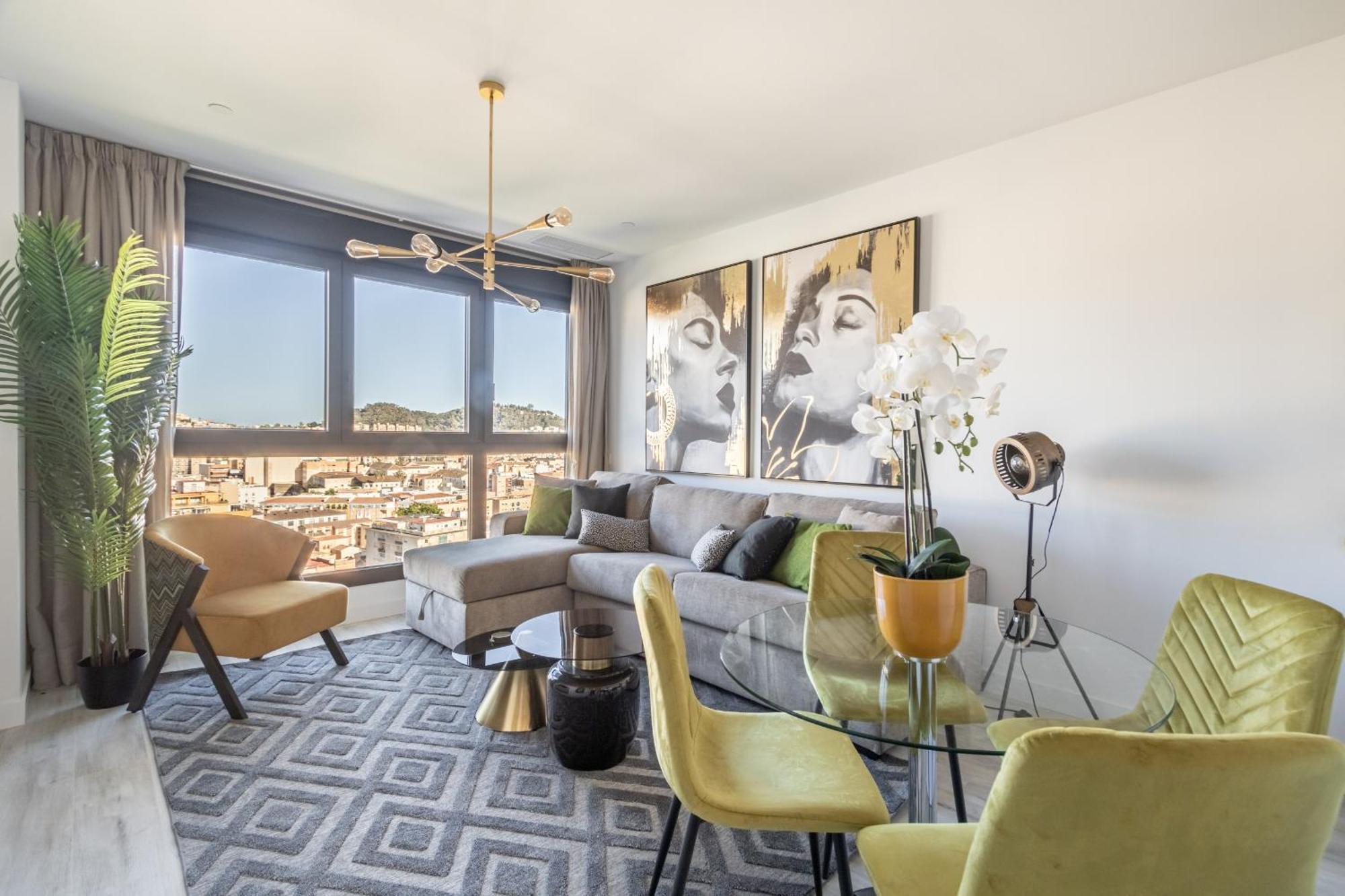 Malaga Skyline 1 Pool & Parking Free Apartment Ngoại thất bức ảnh